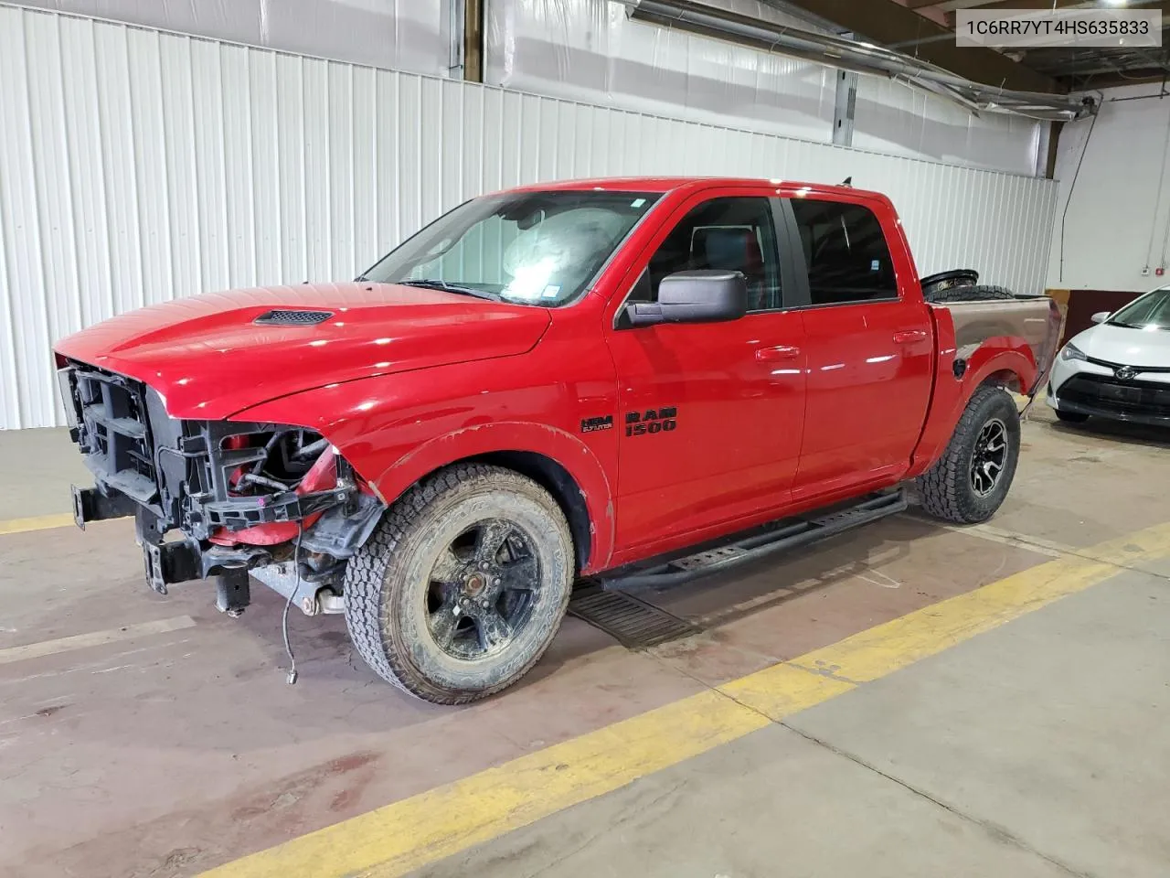 2017 Ram 1500 Rebel VIN: 1C6RR7YT4HS635833 Lot: 61437494