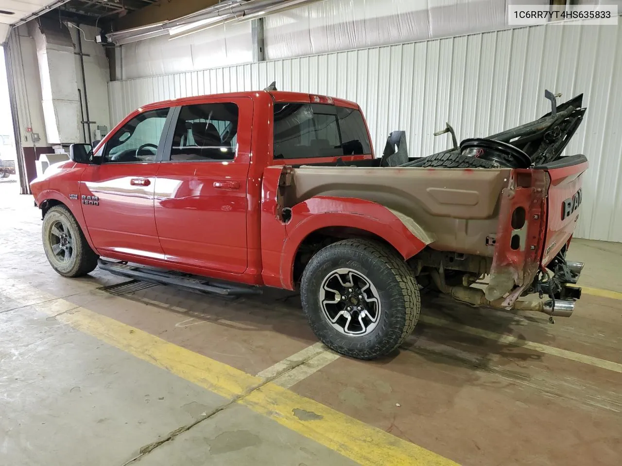 2017 Ram 1500 Rebel VIN: 1C6RR7YT4HS635833 Lot: 61437494