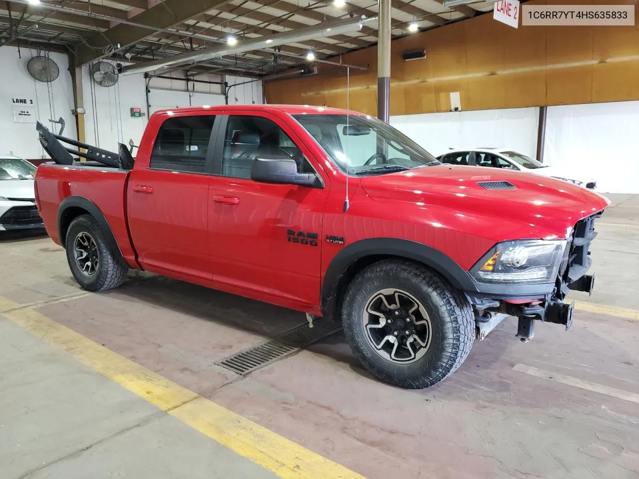 2017 Ram 1500 Rebel VIN: 1C6RR7YT4HS635833 Lot: 61437494