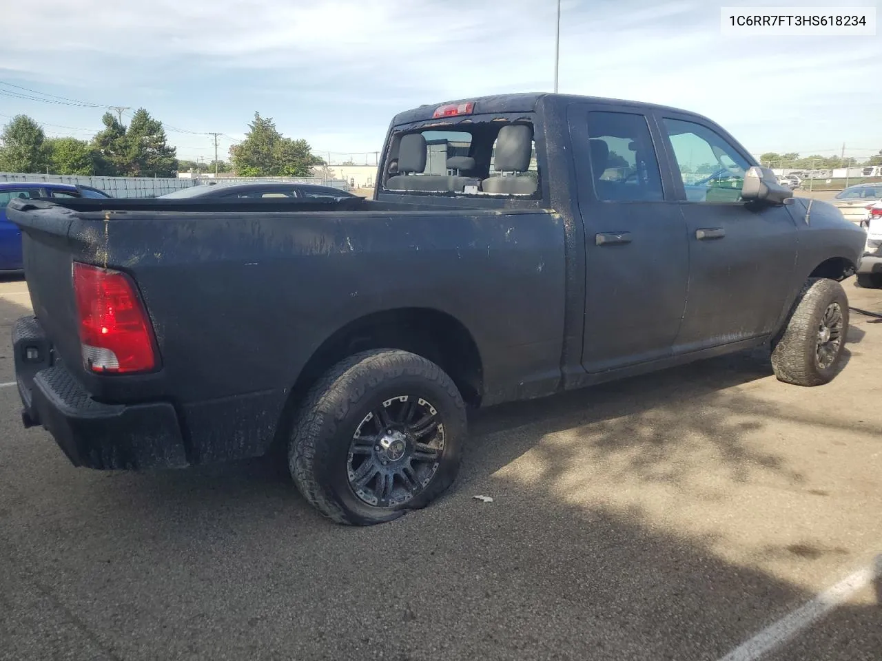 2017 Ram 1500 St VIN: 1C6RR7FT3HS618234 Lot: 61442114