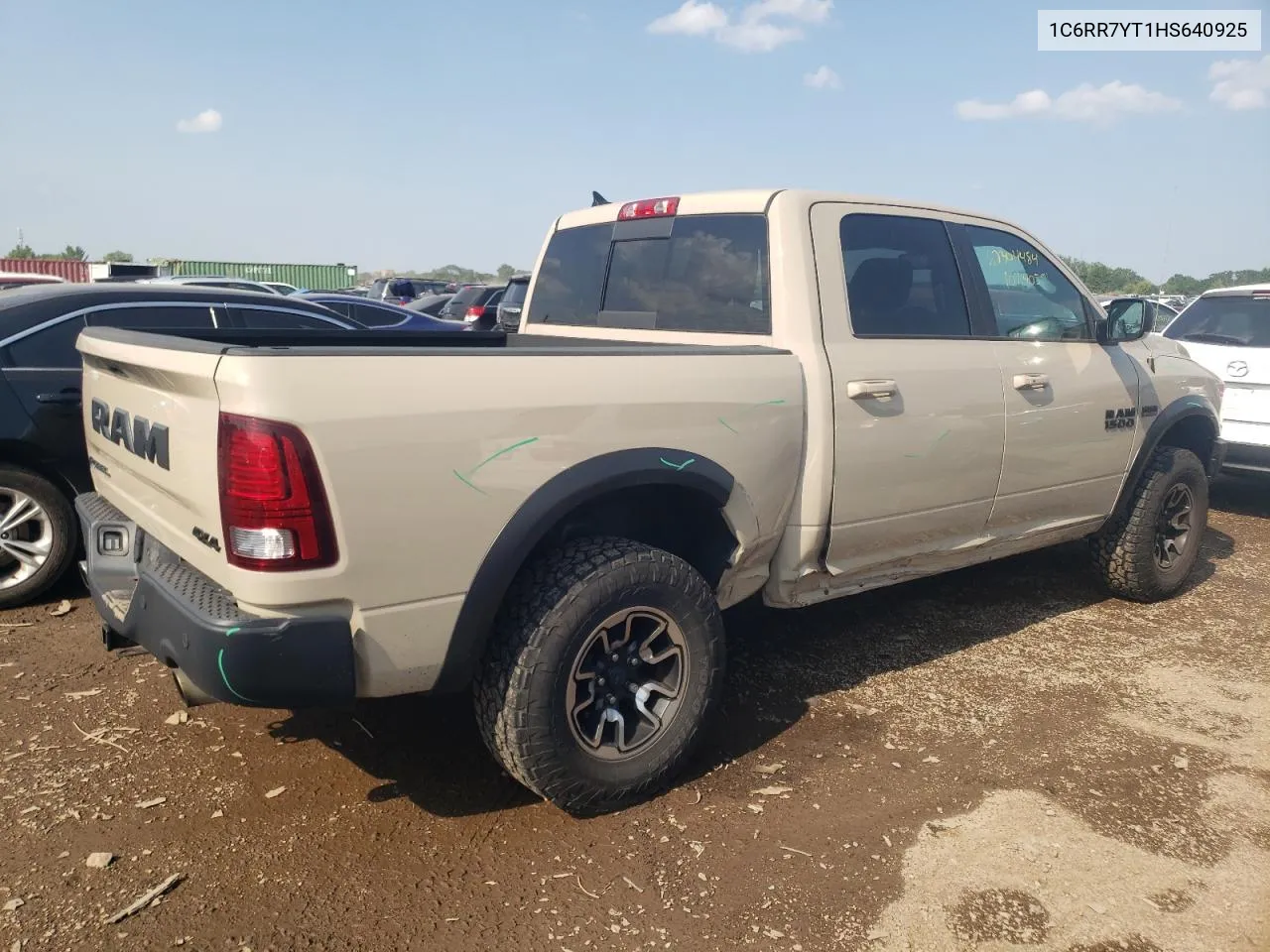 2017 Ram 1500 Rebel VIN: 1C6RR7YT1HS640925 Lot: 62304484