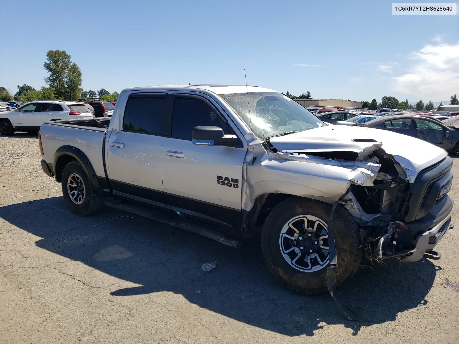 2017 Ram 1500 Rebel VIN: 1C6RR7YT2HS628640 Lot: 62630484