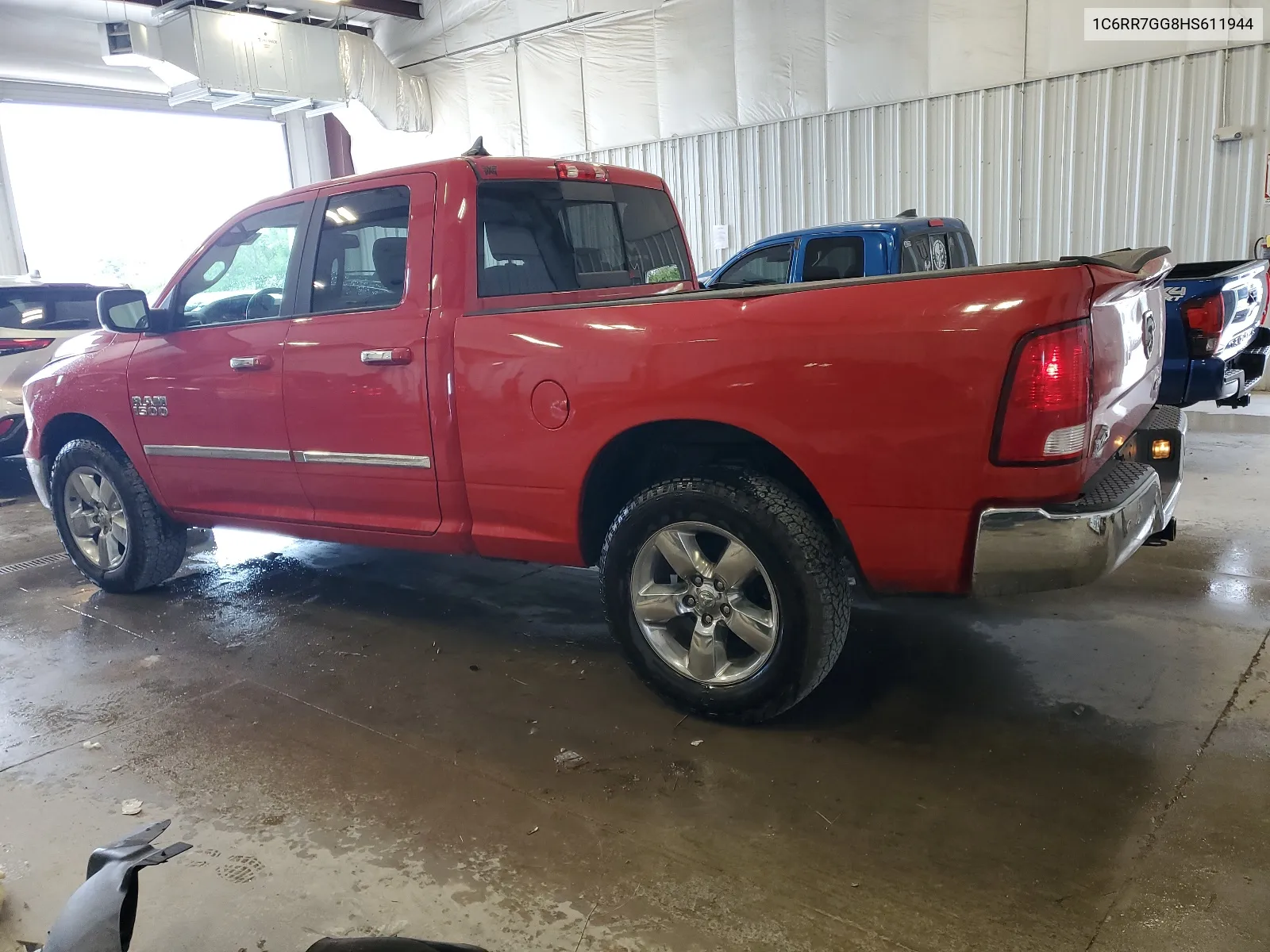 2017 Ram 1500 Slt VIN: 1C6RR7GG8HS611944 Lot: 62741274