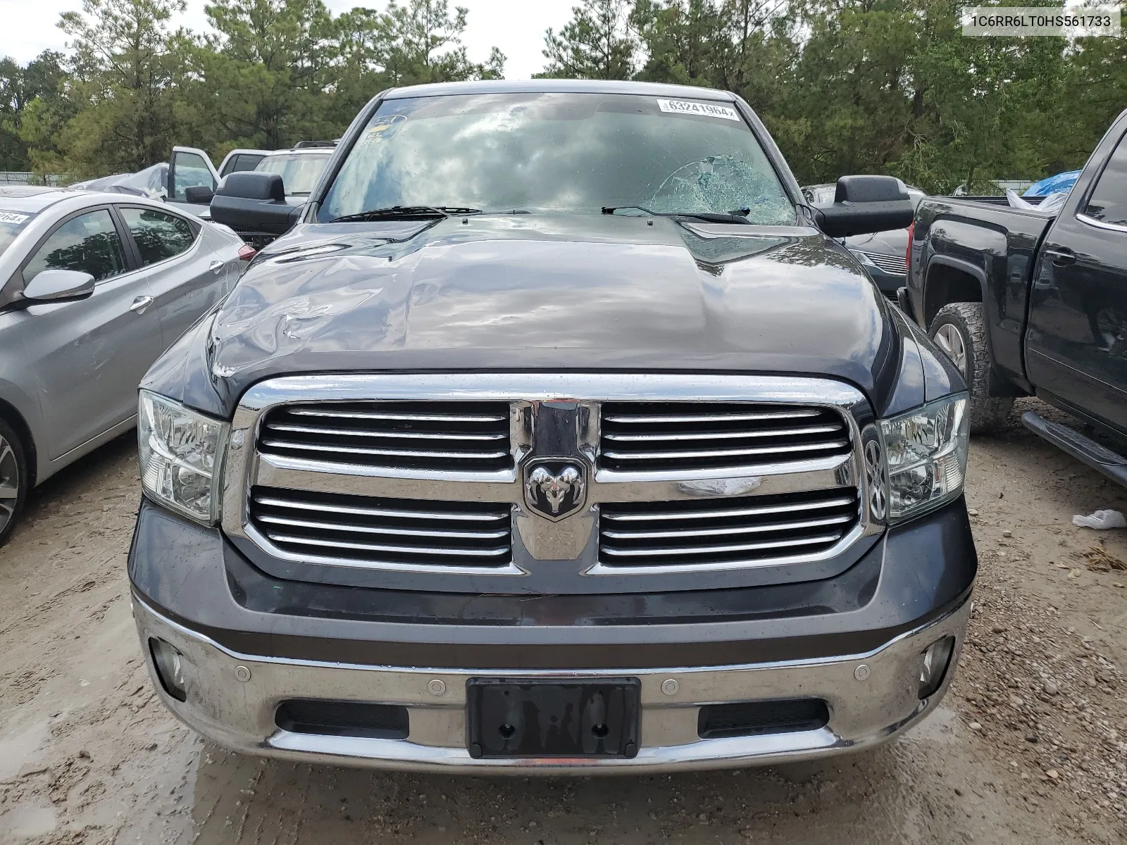 2017 Ram 1500 Slt VIN: 1C6RR6LT0HS561733 Lot: 63241964