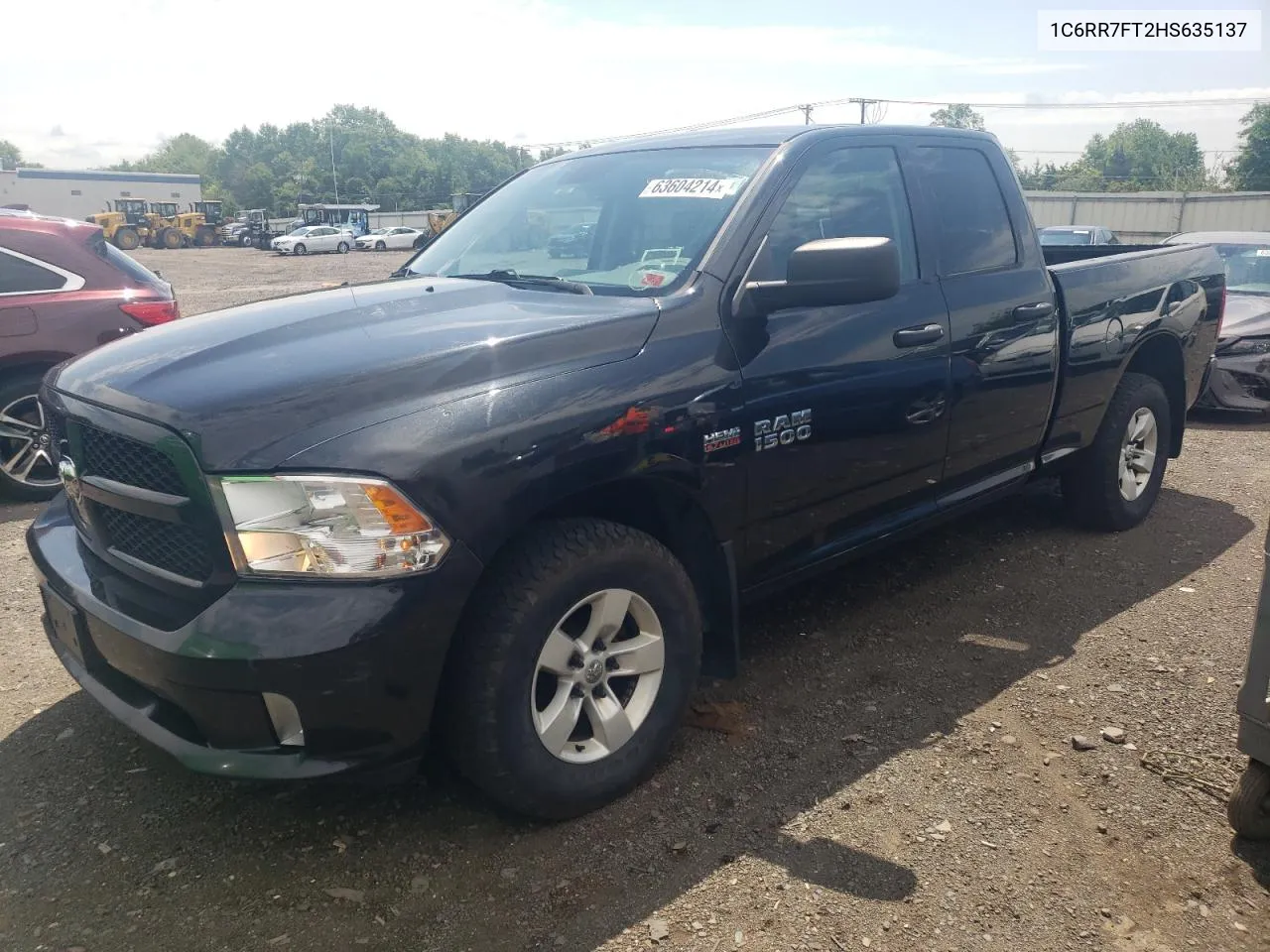 2017 Ram 1500 St VIN: 1C6RR7FT2HS635137 Lot: 63604214