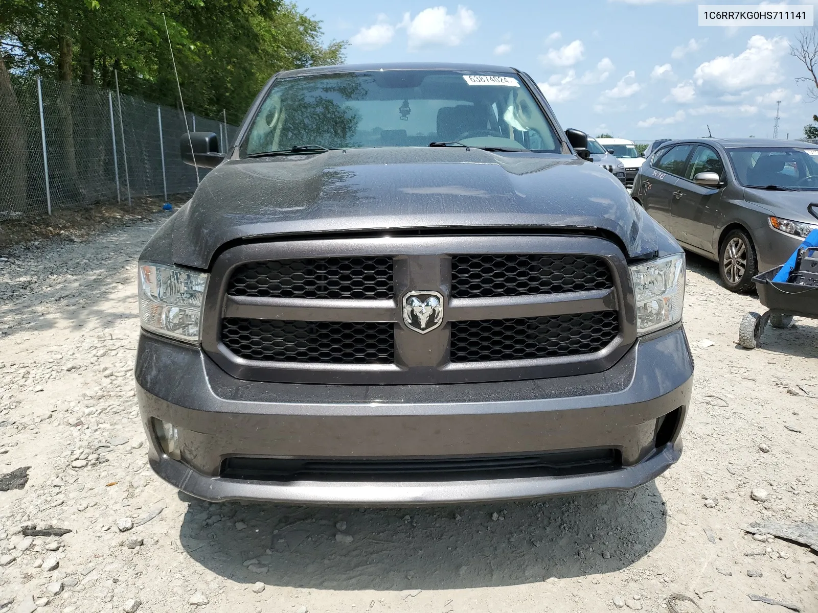 2017 Ram 1500 St VIN: 1C6RR7KG0HS711141 Lot: 63874024