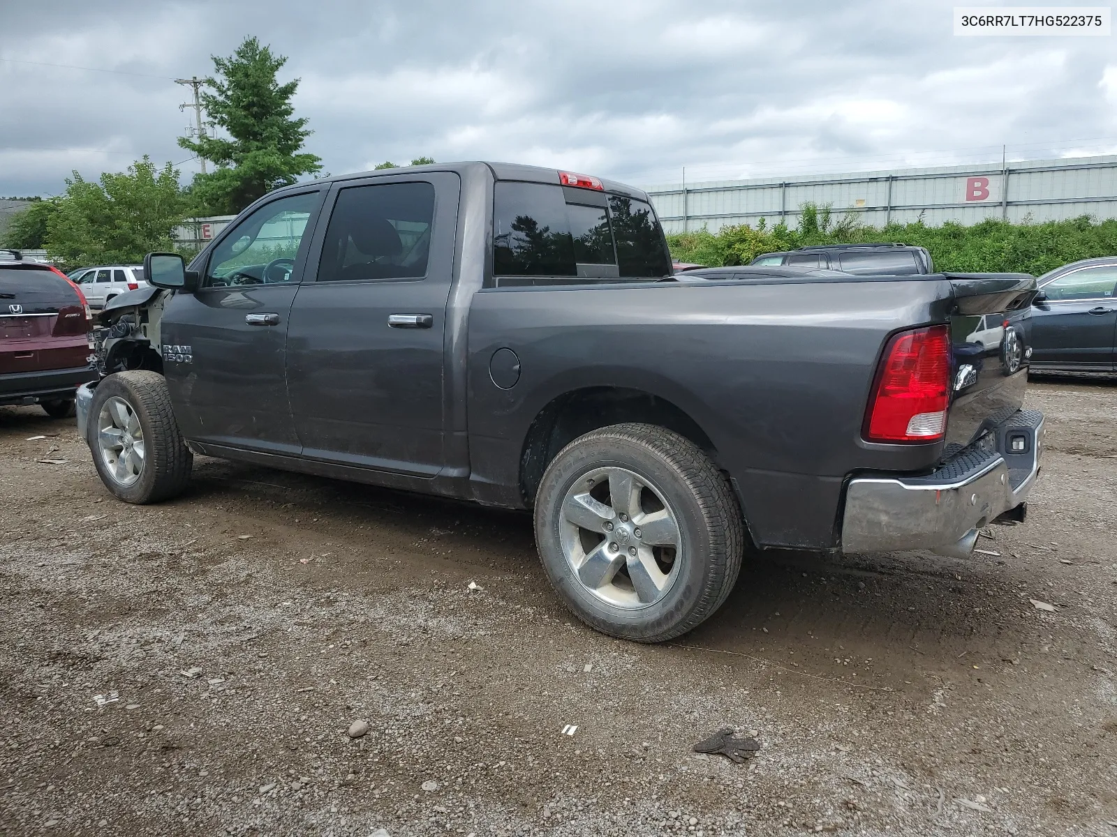 2017 Ram 1500 Slt VIN: 3C6RR7LT7HG522375 Lot: 64604734