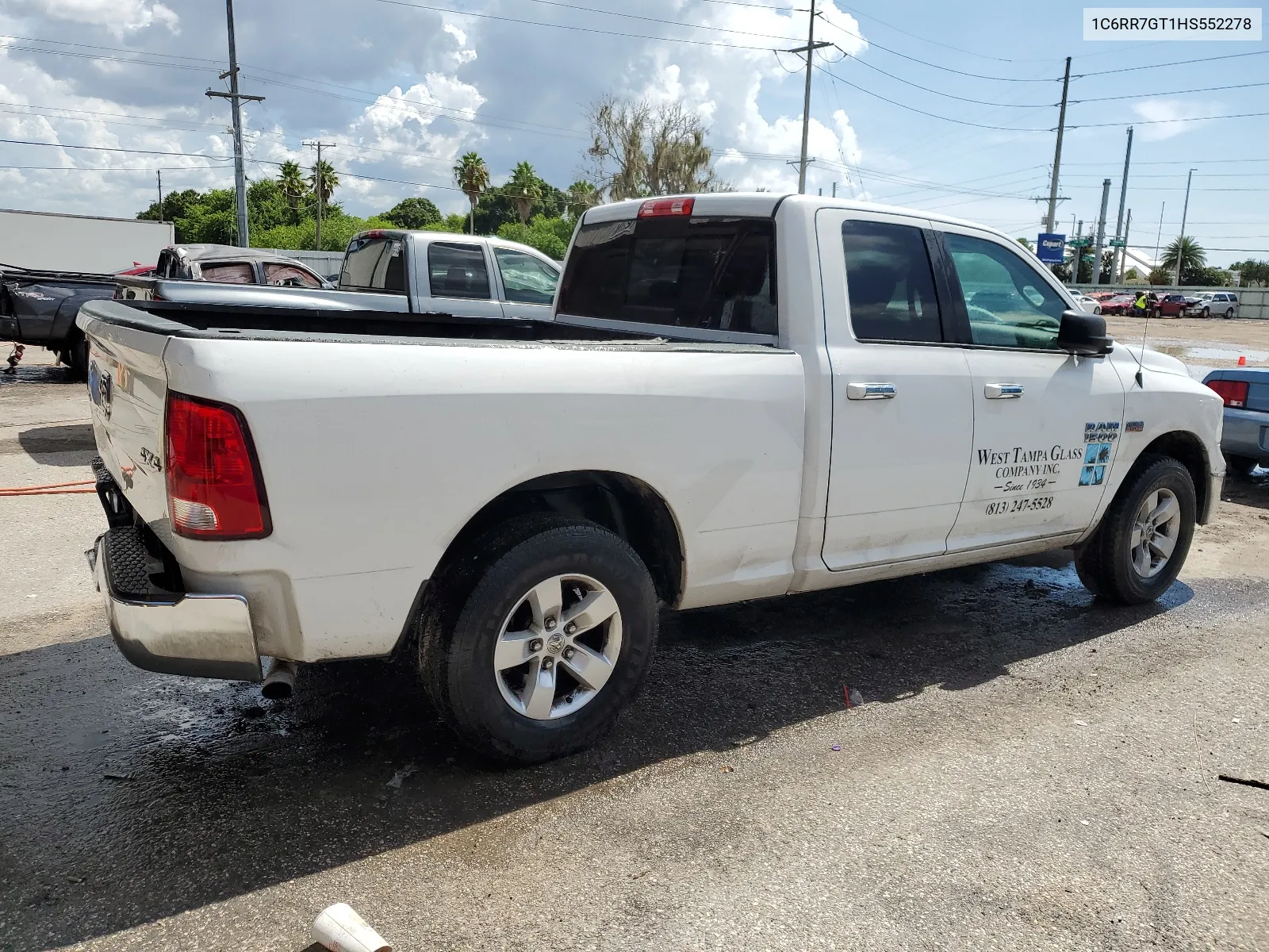 2017 Ram 1500 Slt VIN: 1C6RR7GT1HS552278 Lot: 64760004