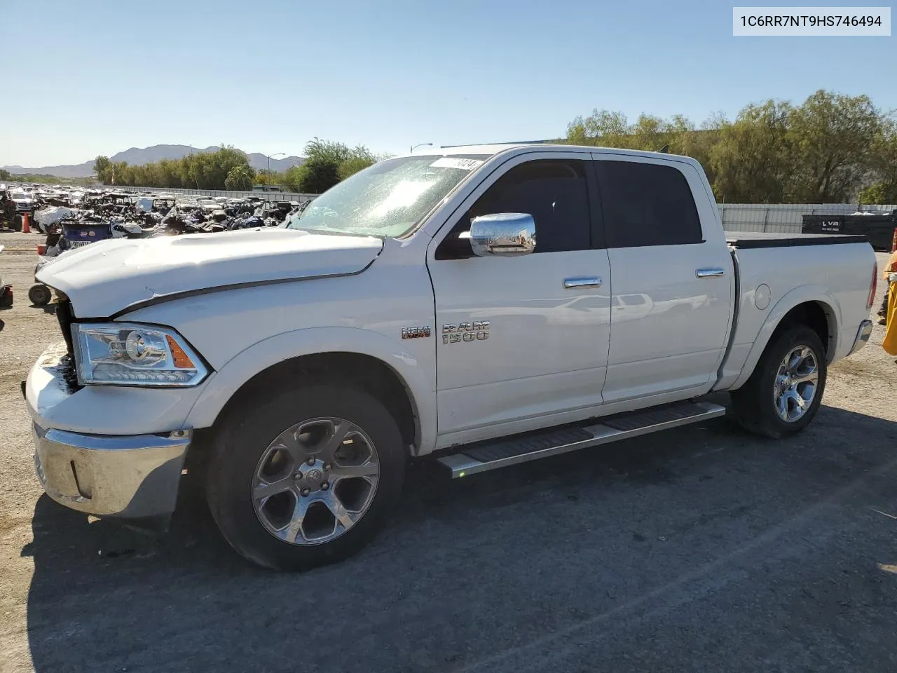 2017 Ram 1500 Laramie VIN: 1C6RR7NT9HS746494 Lot: 64873024