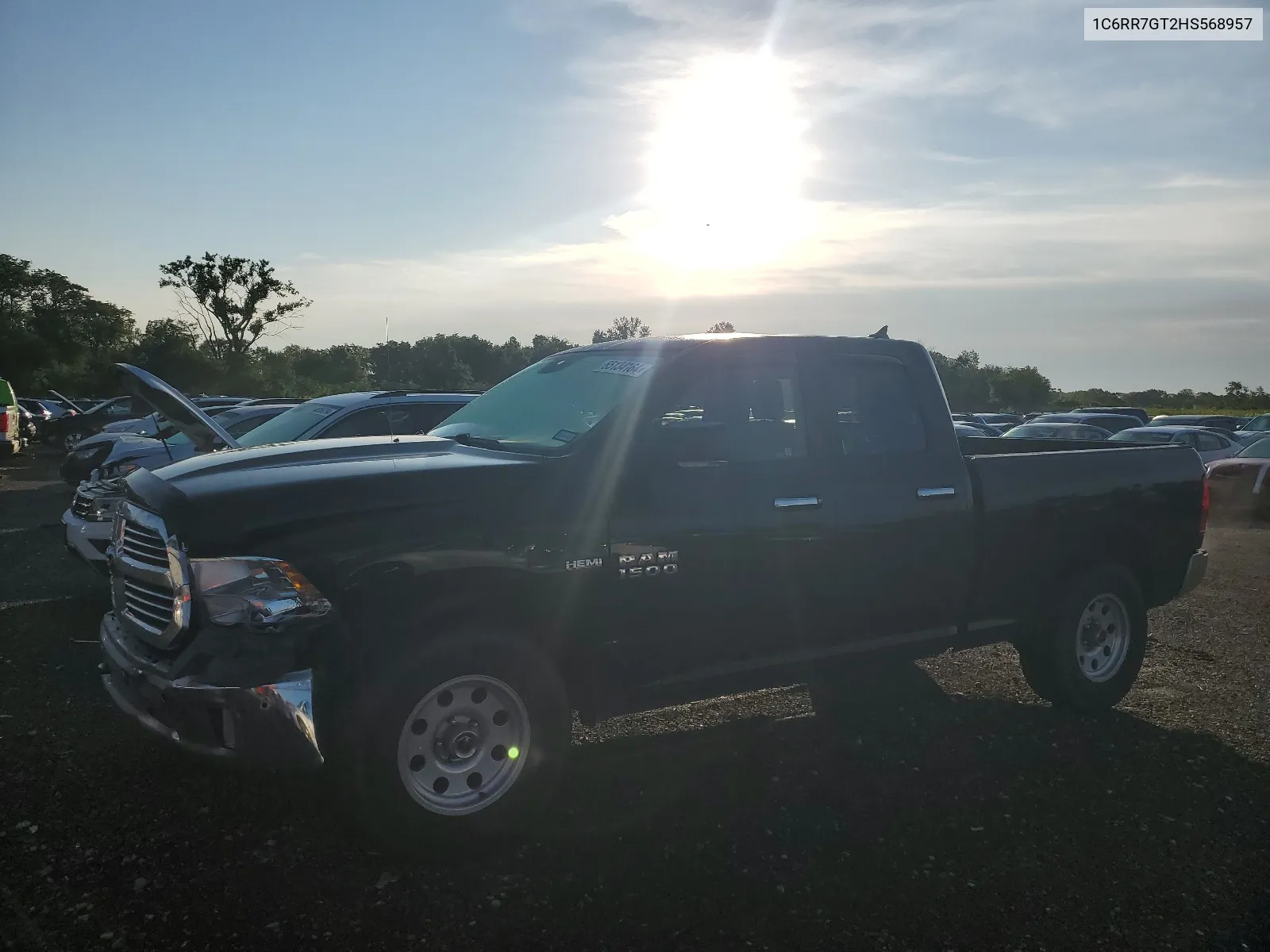 2017 Ram 1500 Slt VIN: 1C6RR7GT2HS568957 Lot: 65134164