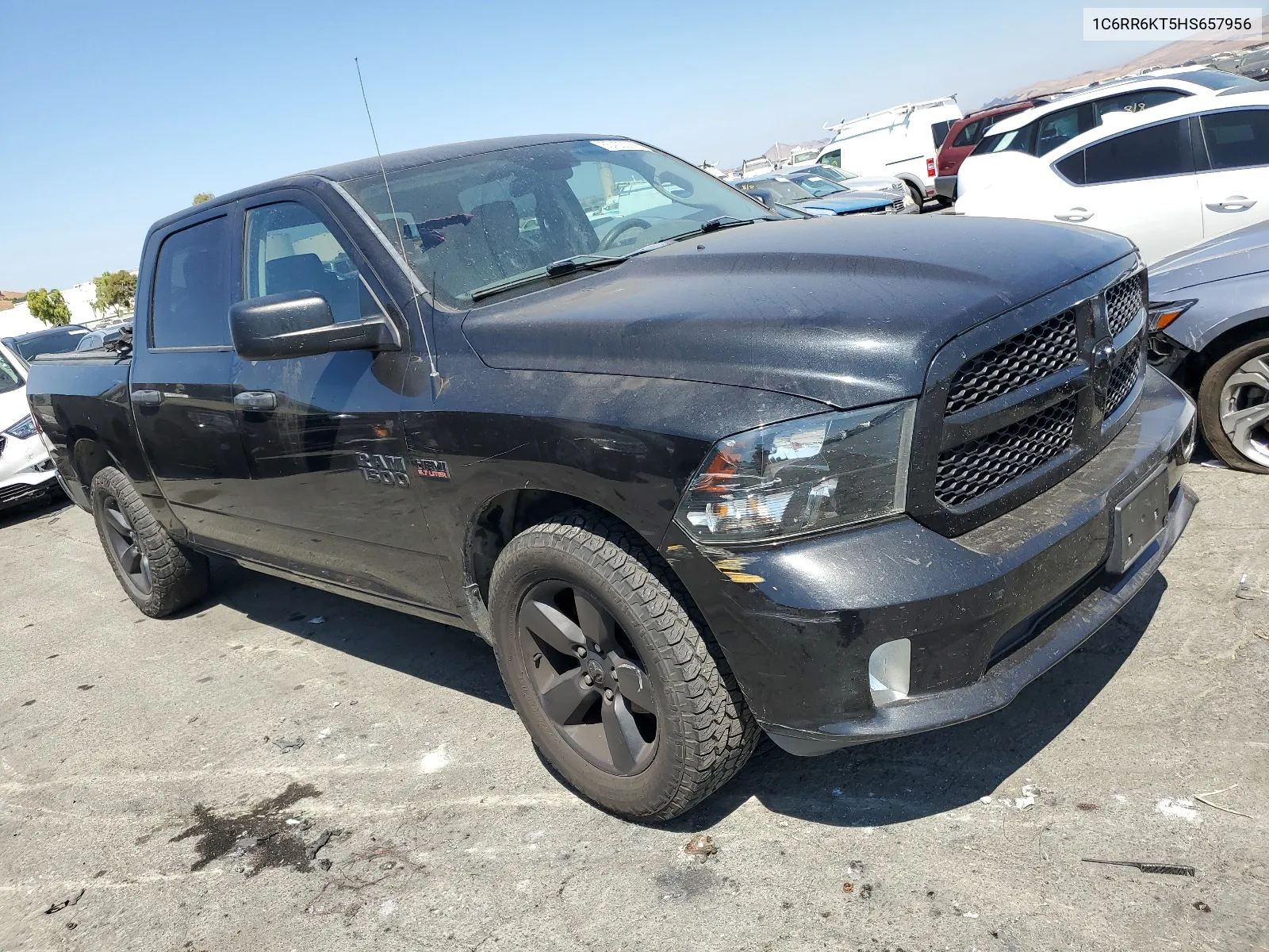 2017 Ram 1500 St VIN: 1C6RR6KT5HS657956 Lot: 65423914