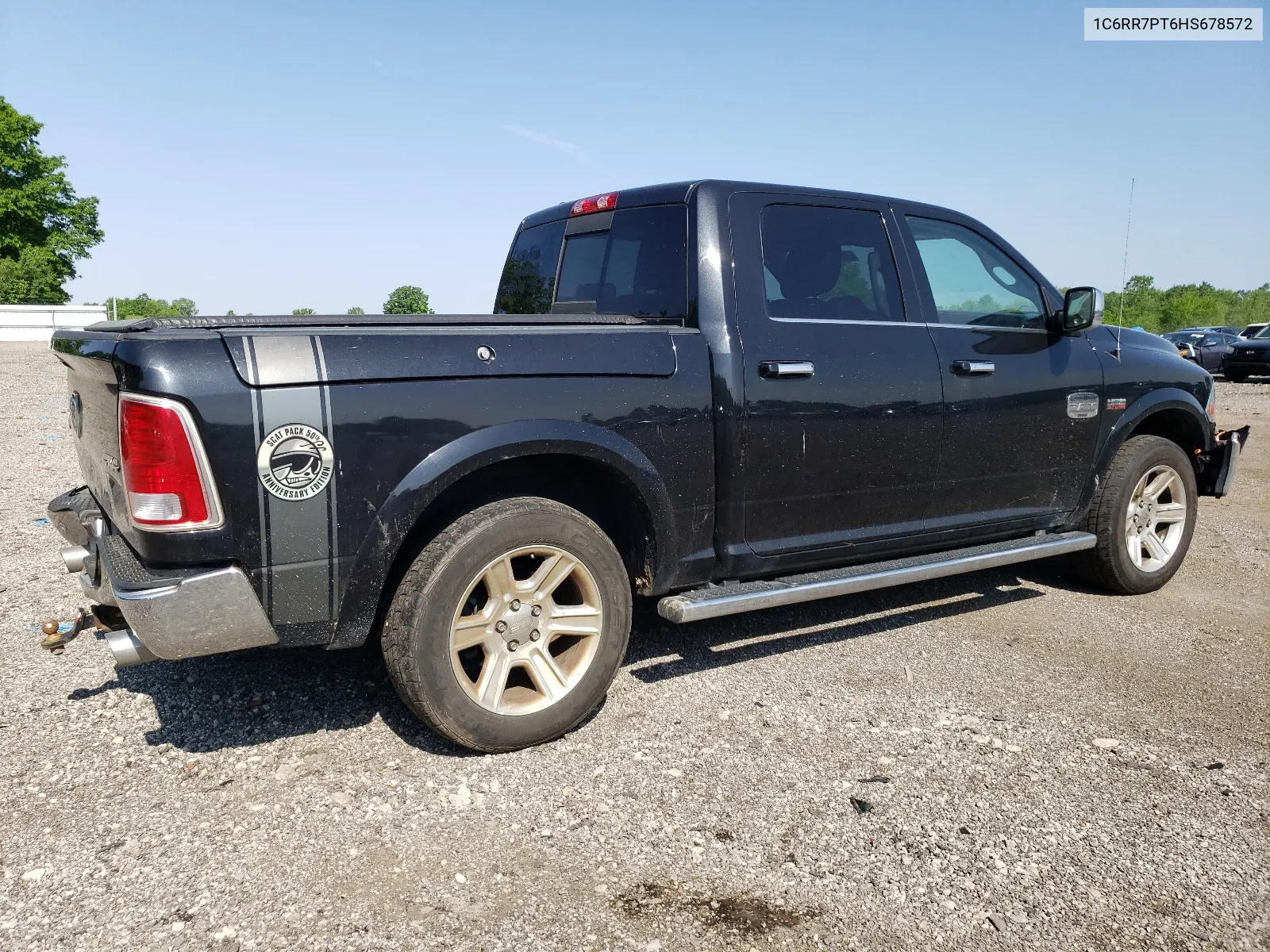 2017 Ram 1500 Longhorn VIN: 1C6RR7PT6HS678572 Lot: 65473954