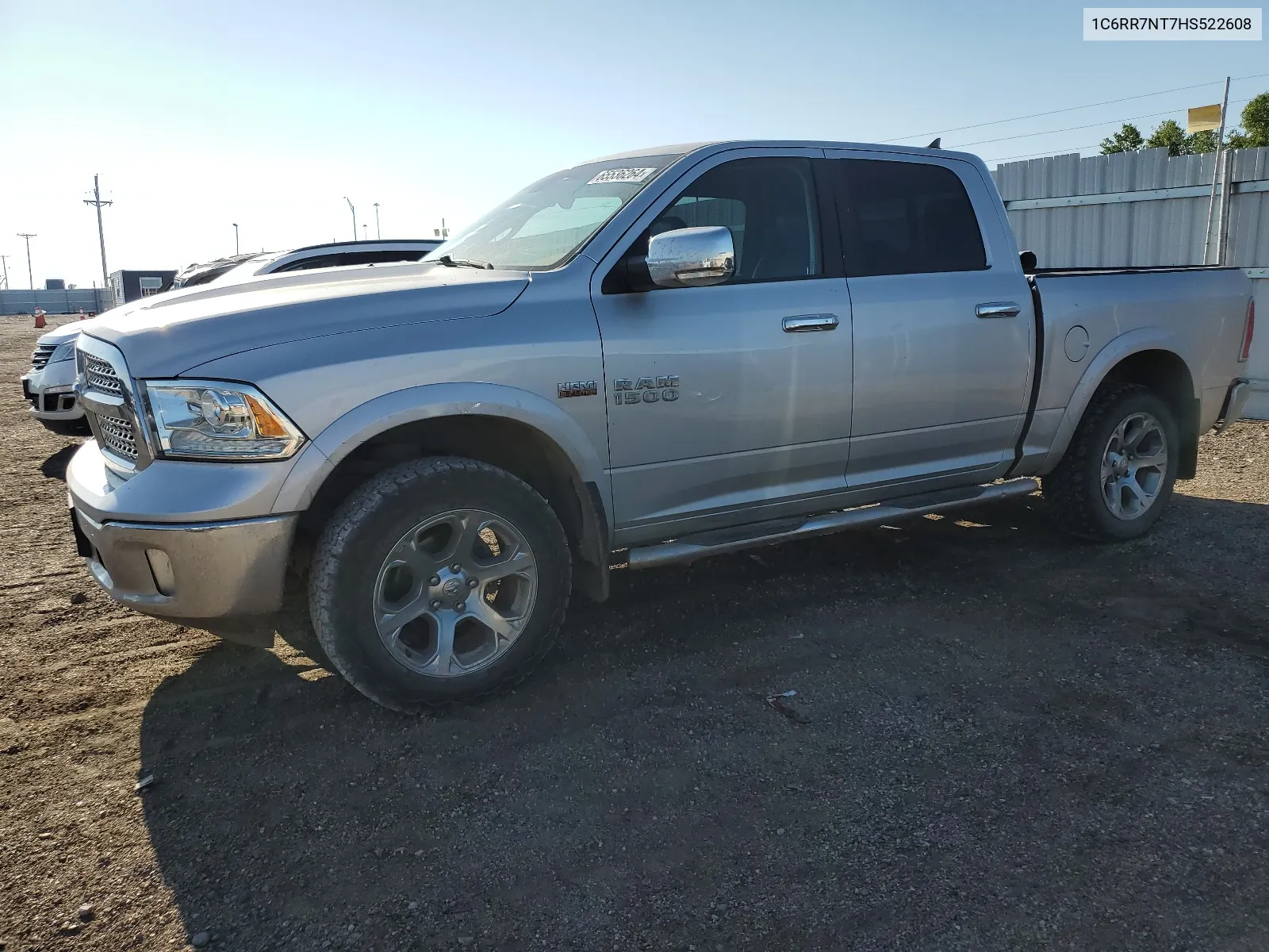 2017 Ram 1500 Laramie VIN: 1C6RR7NT7HS522608 Lot: 65536264