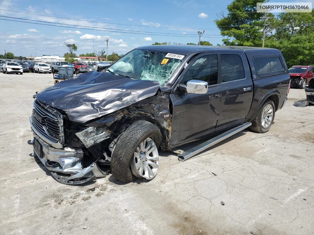 2017 Ram 1500 Longhorn VIN: 1C6RR7PT0HS670466 Lot: 65556764