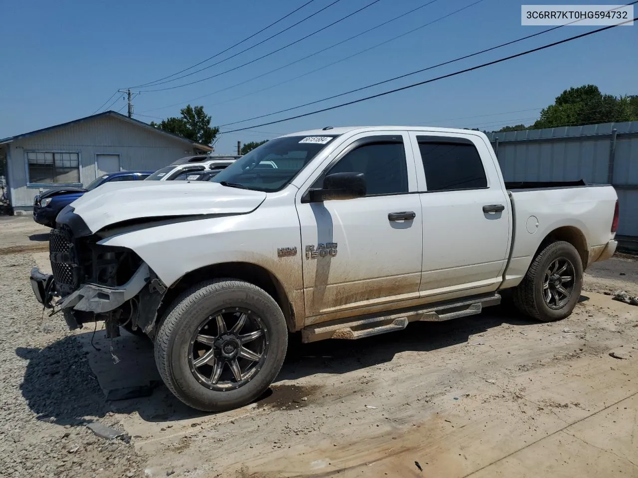 2017 Ram 1500 St VIN: 3C6RR7KT0HG594732 Lot: 66151884