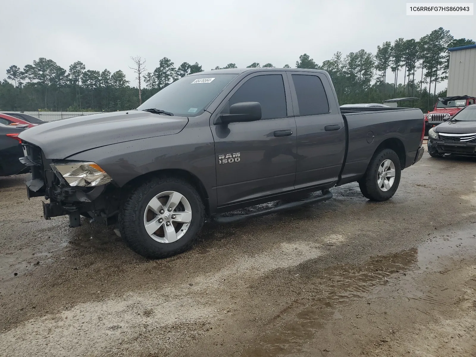 2017 Ram 1500 St VIN: 1C6RR6FG7HS860943 Lot: 66476564