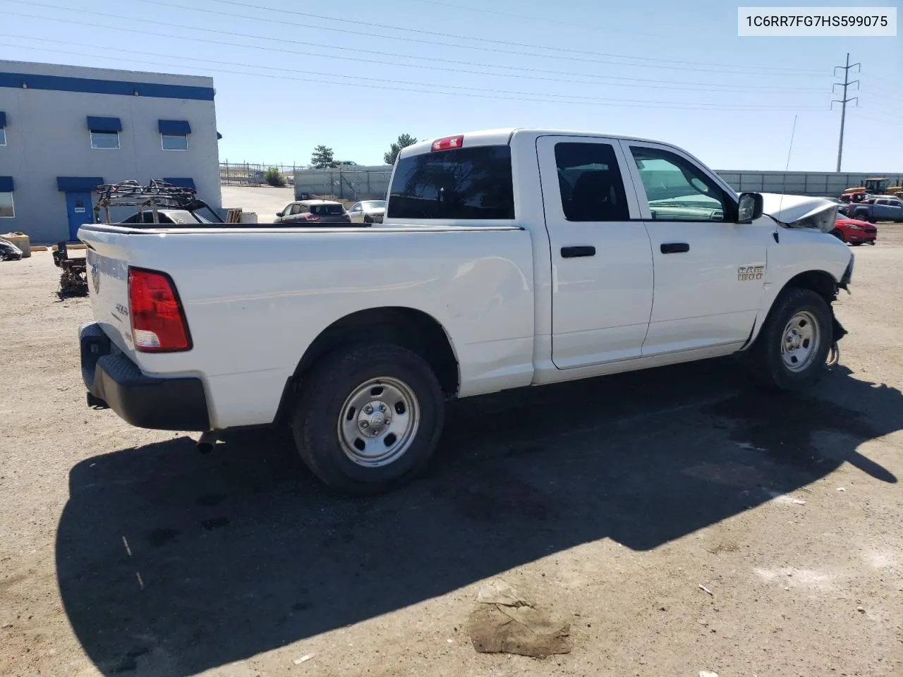 2017 Ram 1500 St VIN: 1C6RR7FG7HS599075 Lot: 66573284