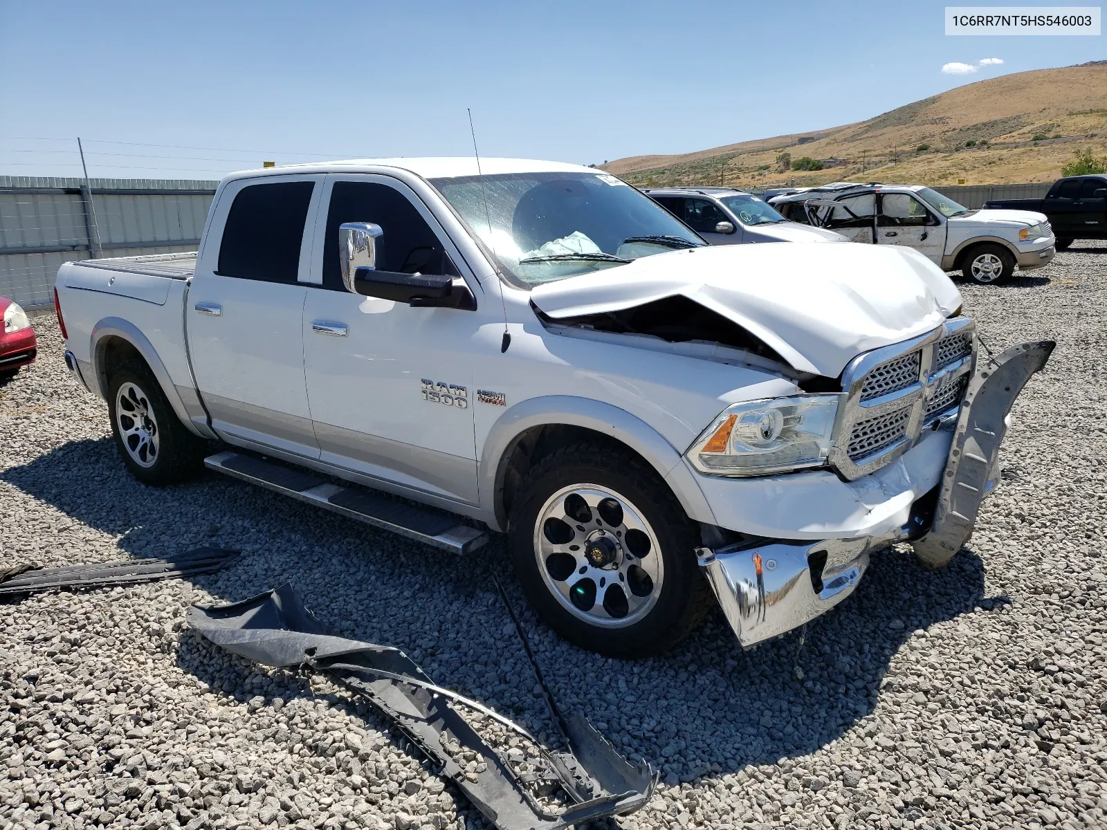 2017 Ram 1500 Laramie VIN: 1C6RR7NT5HS546003 Lot: 66723444