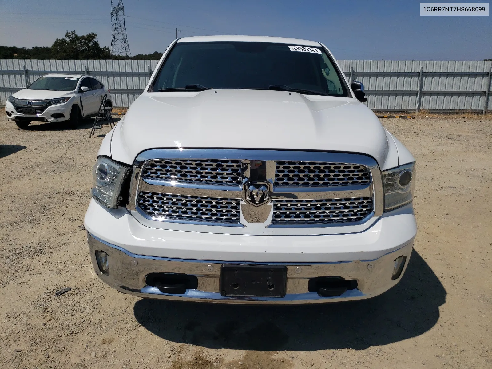 2017 Ram 1500 Laramie VIN: 1C6RR7NT7HS668099 Lot: 66903044