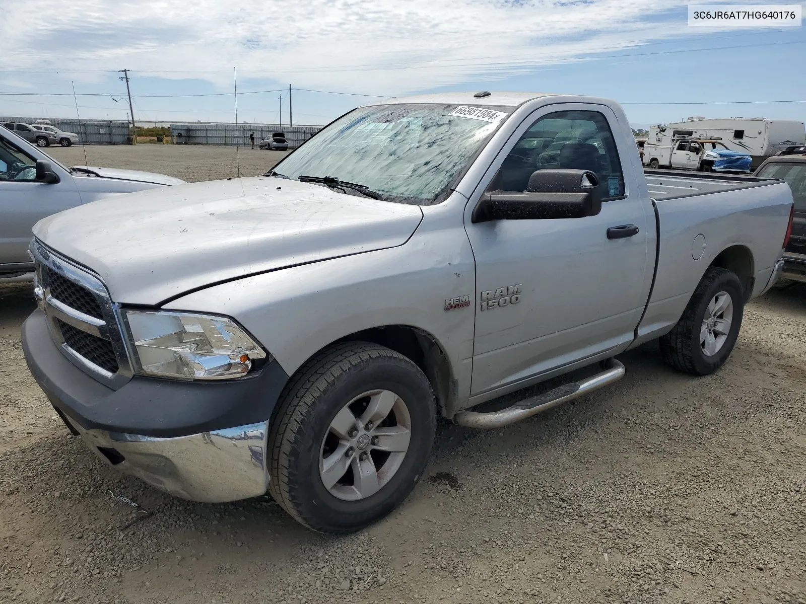 2017 Ram 1500 St VIN: 3C6JR6AT7HG640176 Lot: 66981984