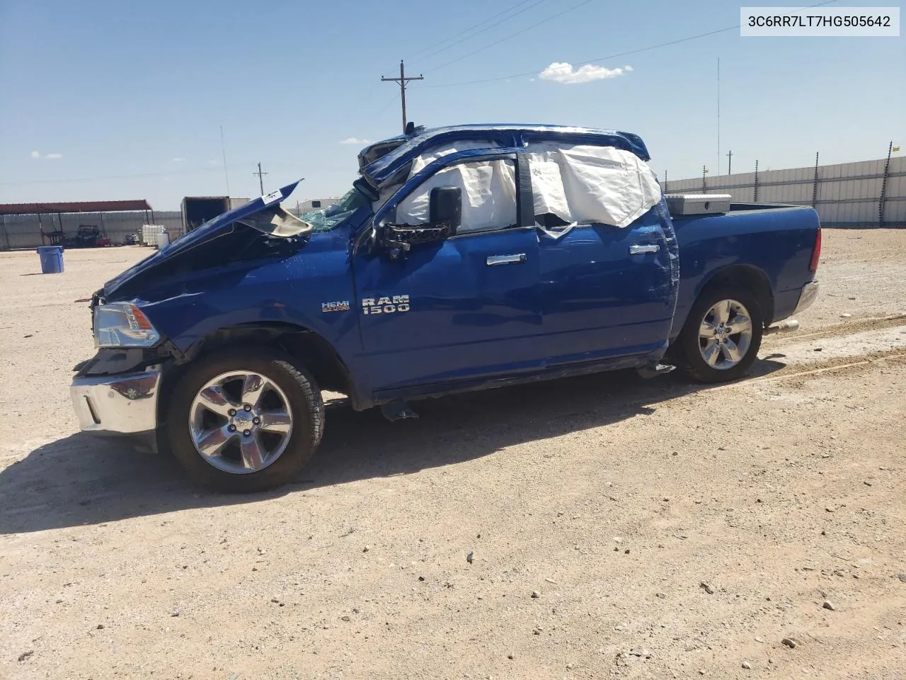 2017 Ram 1500 Slt VIN: 3C6RR7LT7HG505642 Lot: 66985524