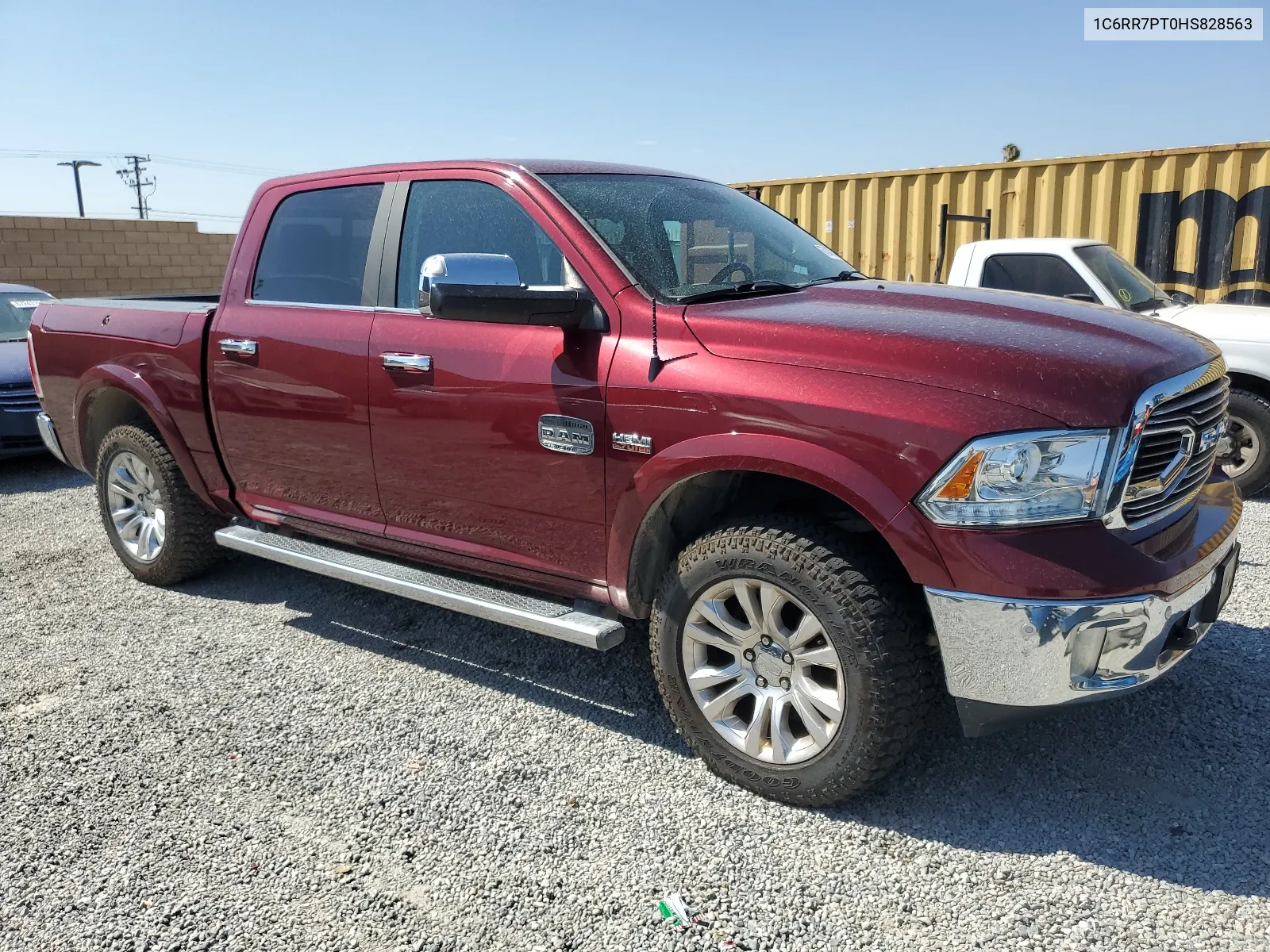 2017 Ram 1500 Longhorn VIN: 1C6RR7PT0HS828563 Lot: 67047584