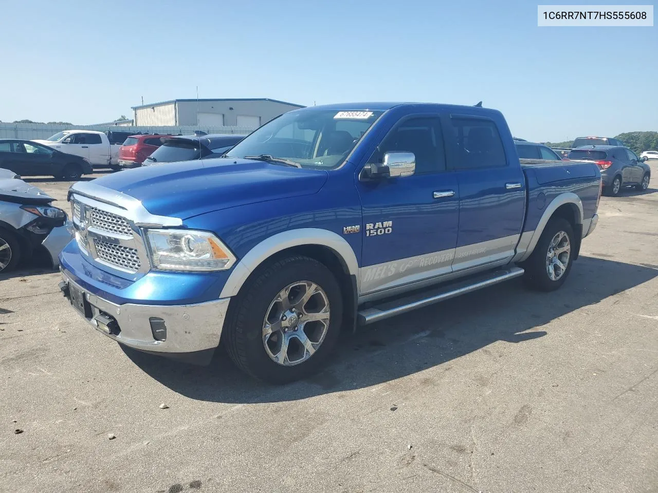 2017 Ram 1500 Laramie VIN: 1C6RR7NT7HS555608 Lot: 67655474