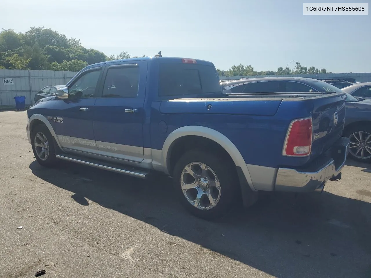 2017 Ram 1500 Laramie VIN: 1C6RR7NT7HS555608 Lot: 67655474