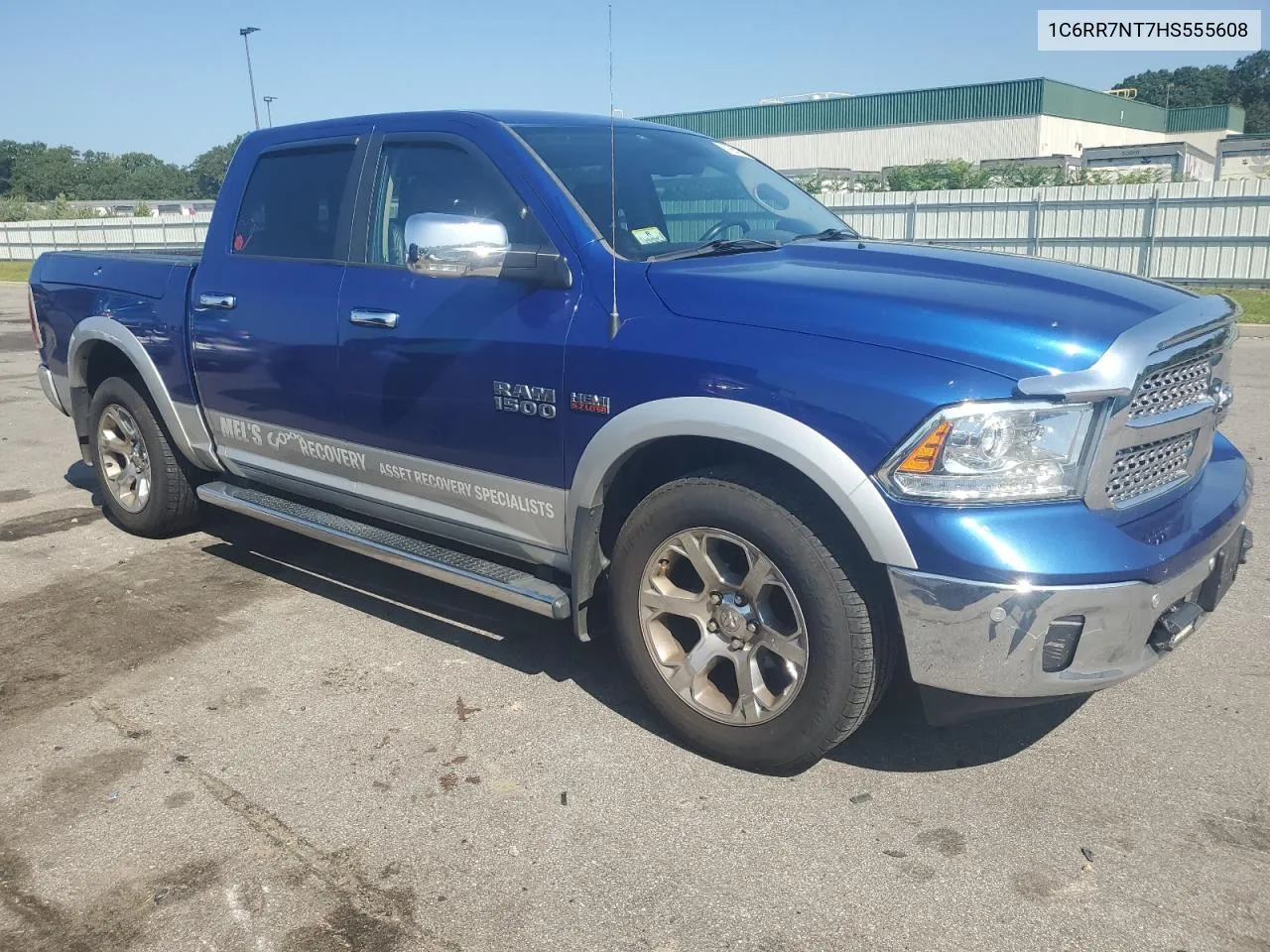 2017 Ram 1500 Laramie VIN: 1C6RR7NT7HS555608 Lot: 67655474