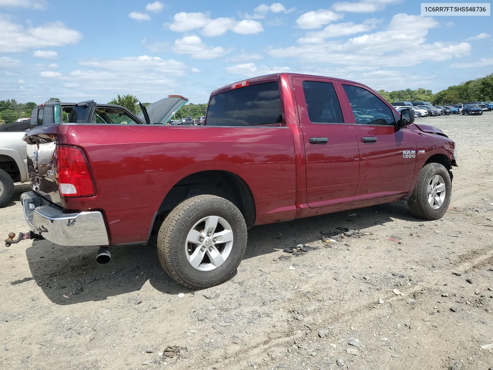 2017 Ram 1500 St VIN: 1C6RR7FT5HS548736 Lot: 67736454