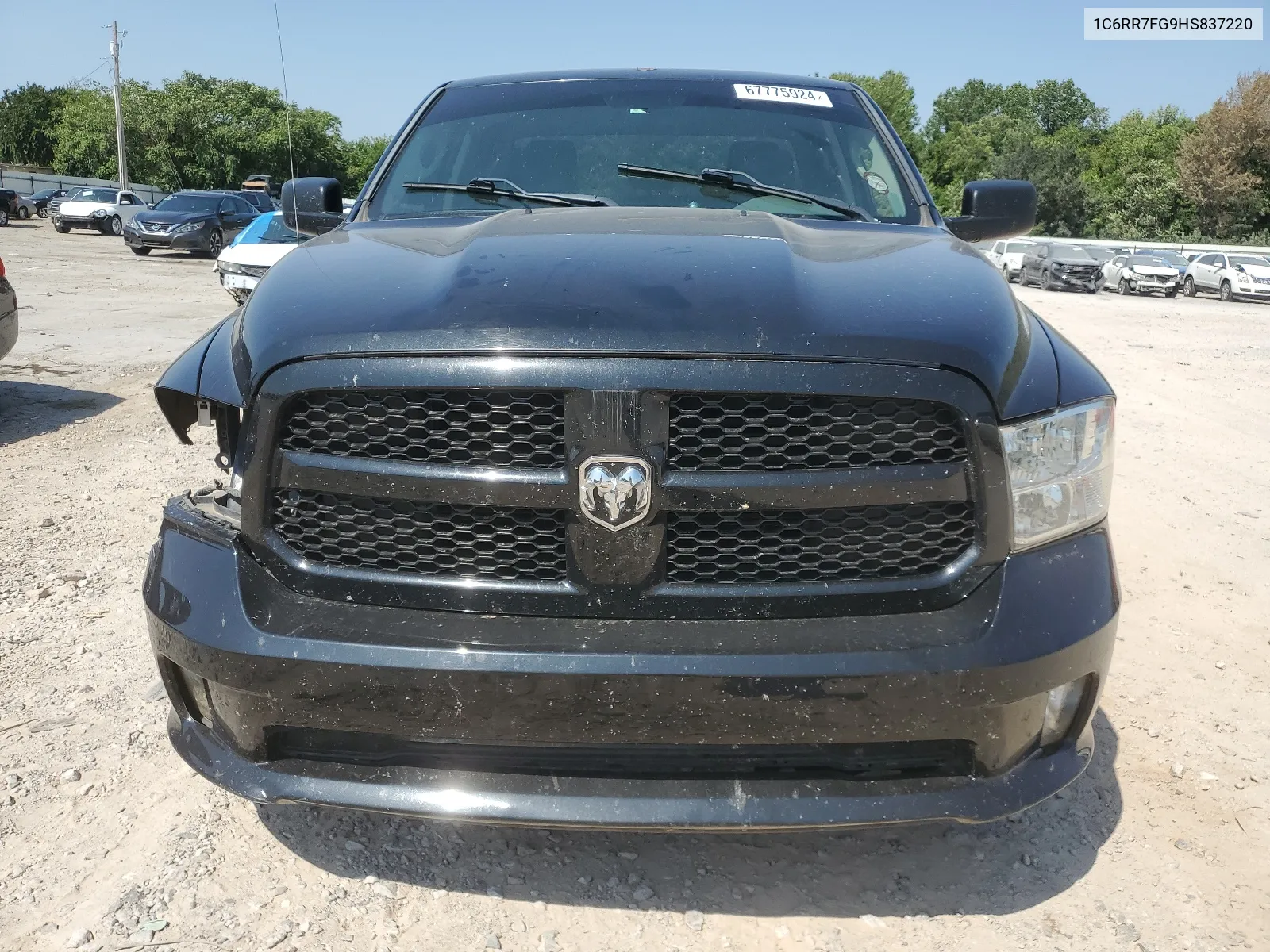 2017 Ram 1500 St VIN: 1C6RR7FG9HS837220 Lot: 67775924