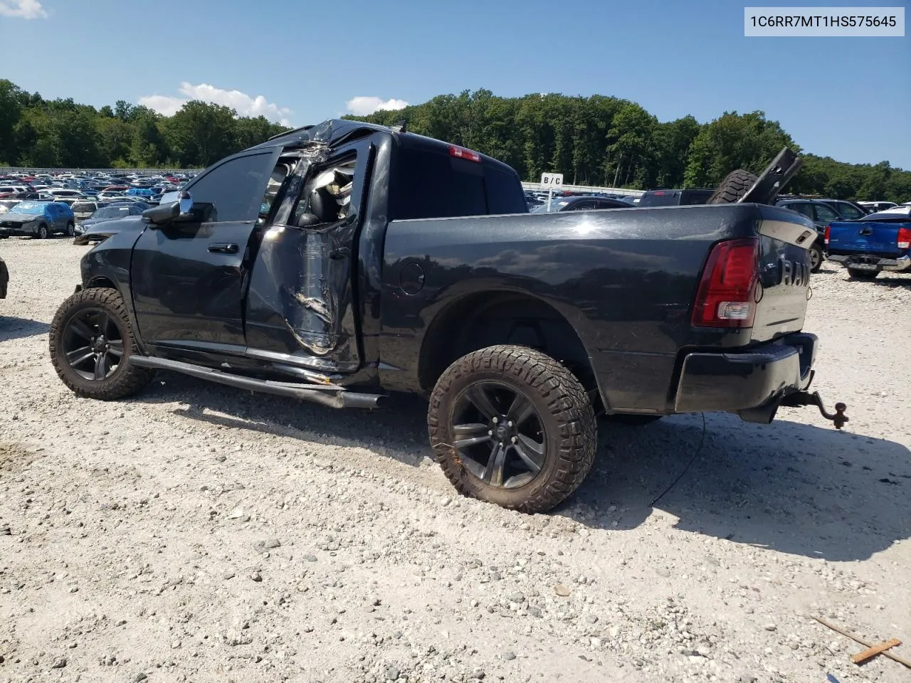 2017 Ram 1500 Sport VIN: 1C6RR7MT1HS575645 Lot: 68196624