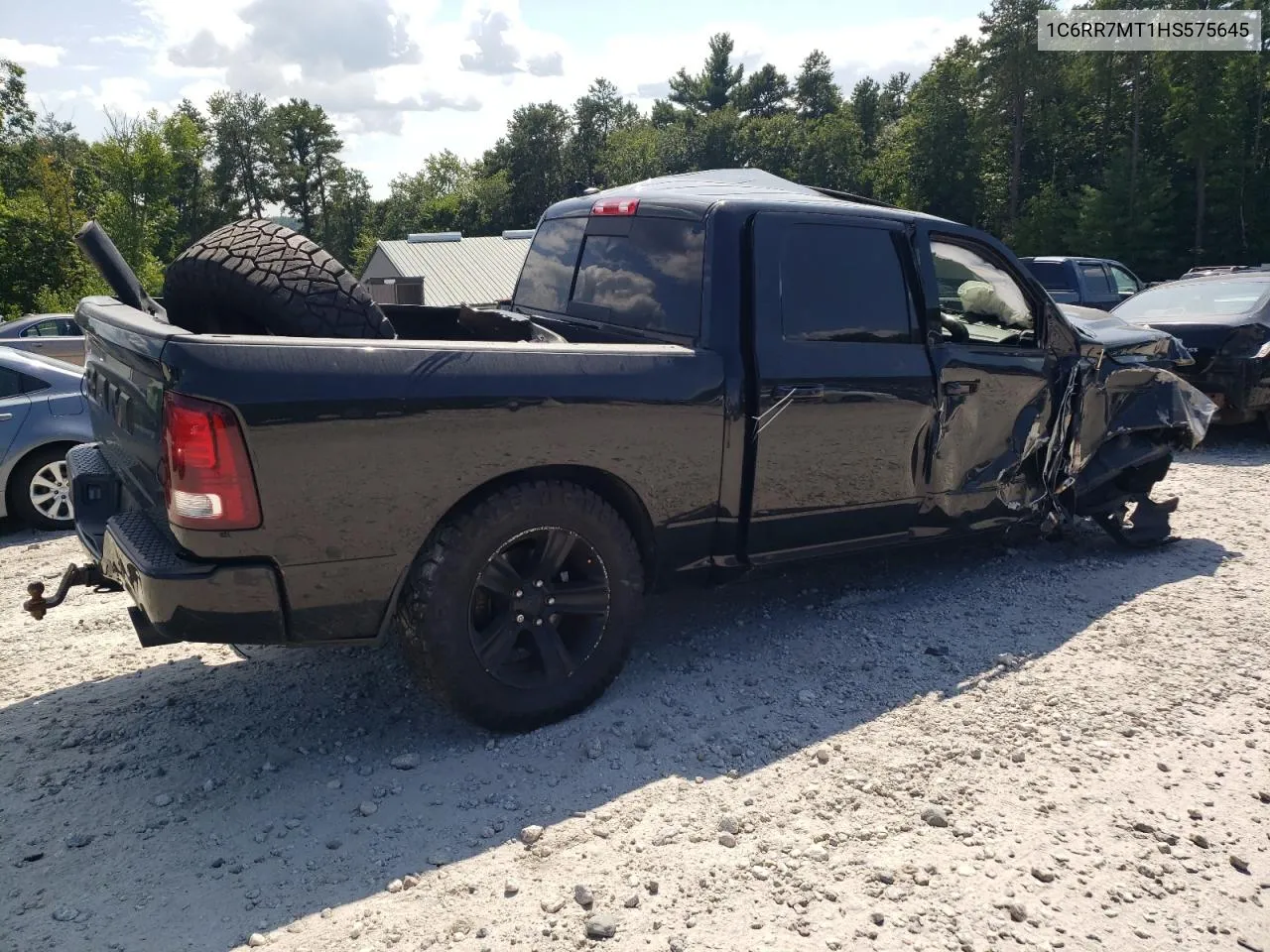 2017 Ram 1500 Sport VIN: 1C6RR7MT1HS575645 Lot: 68196624