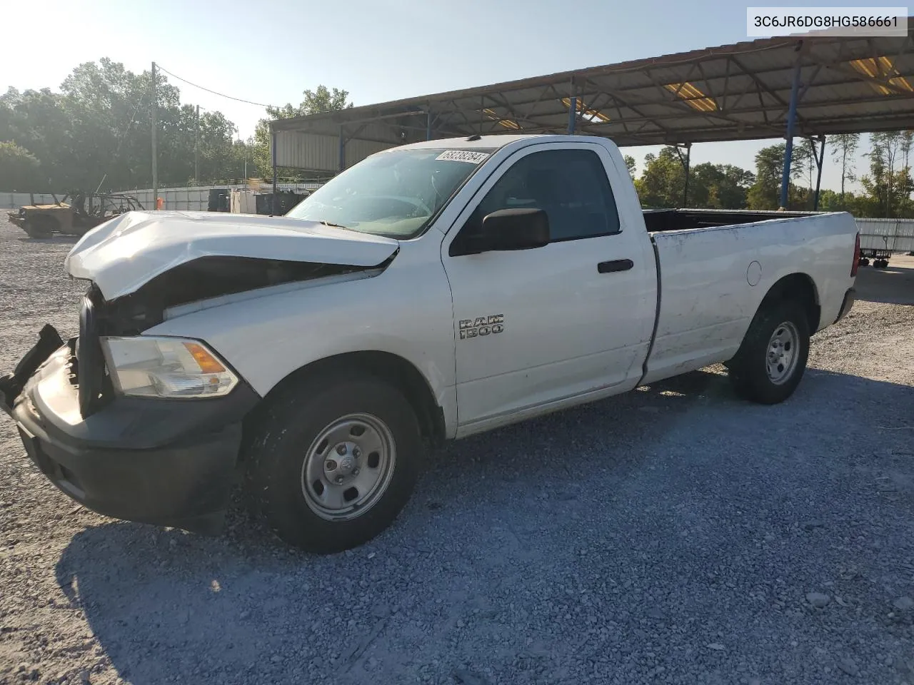 2017 Ram 1500 St VIN: 3C6JR6DG8HG586661 Lot: 68238284