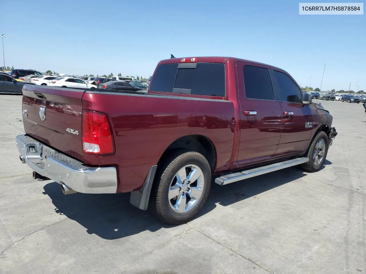 2017 Ram 1500 Slt VIN: 1C6RR7LM7HS878584 Lot: 68387374