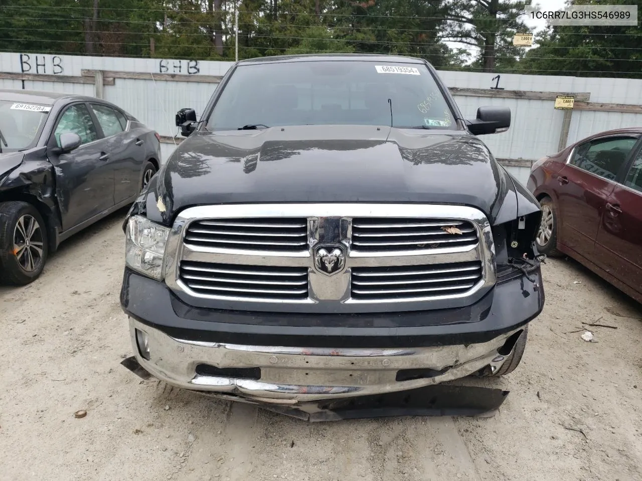 2017 Ram 1500 Slt VIN: 1C6RR7LG3HS546989 Lot: 68519354