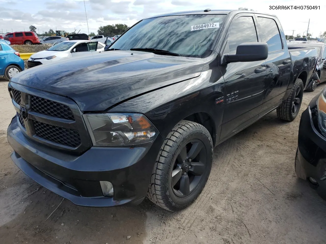 3C6RR6KT4HG750491 2017 Ram 1500 St