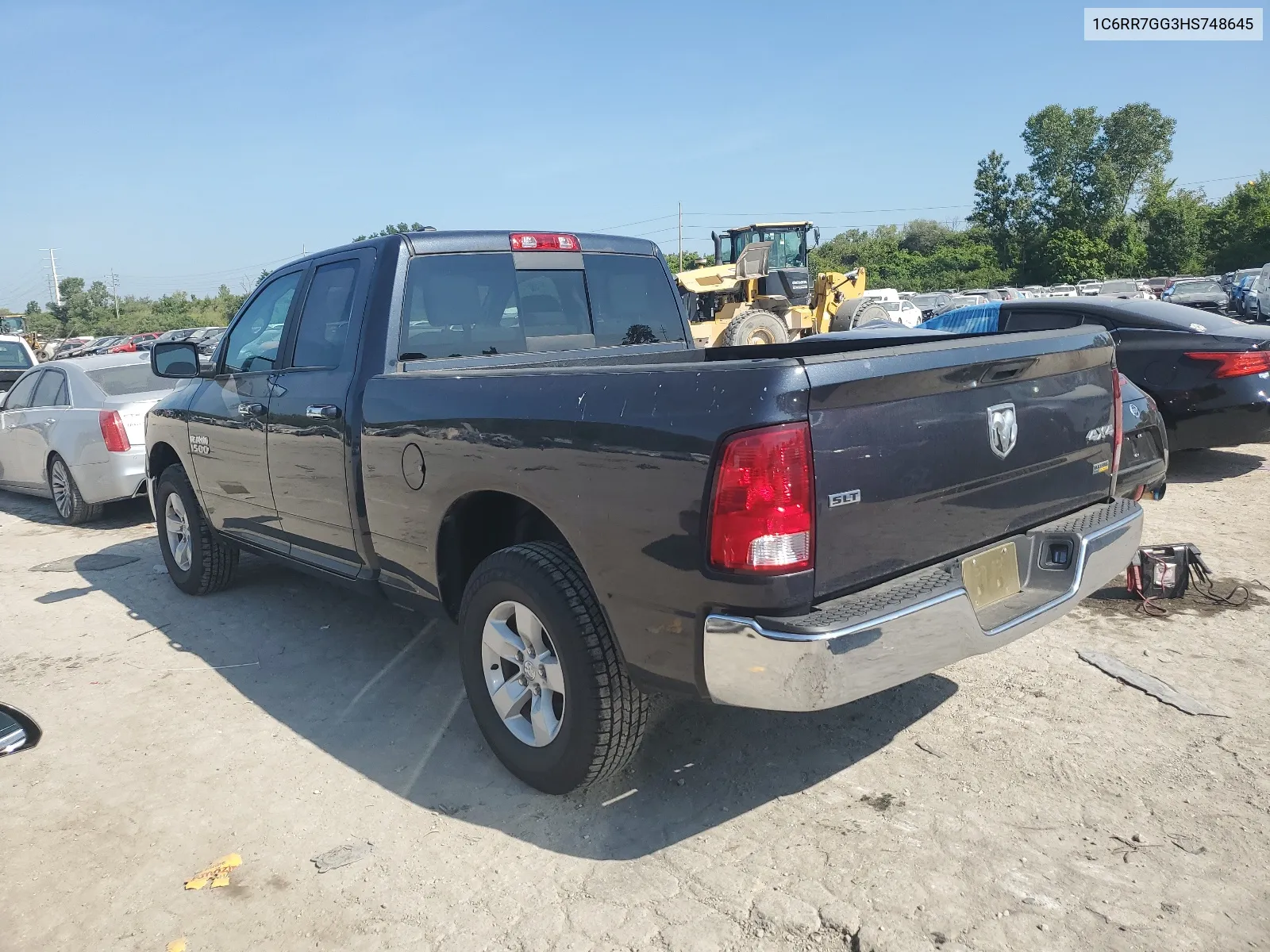 2017 Ram 1500 Slt VIN: 1C6RR7GG3HS748645 Lot: 68882404