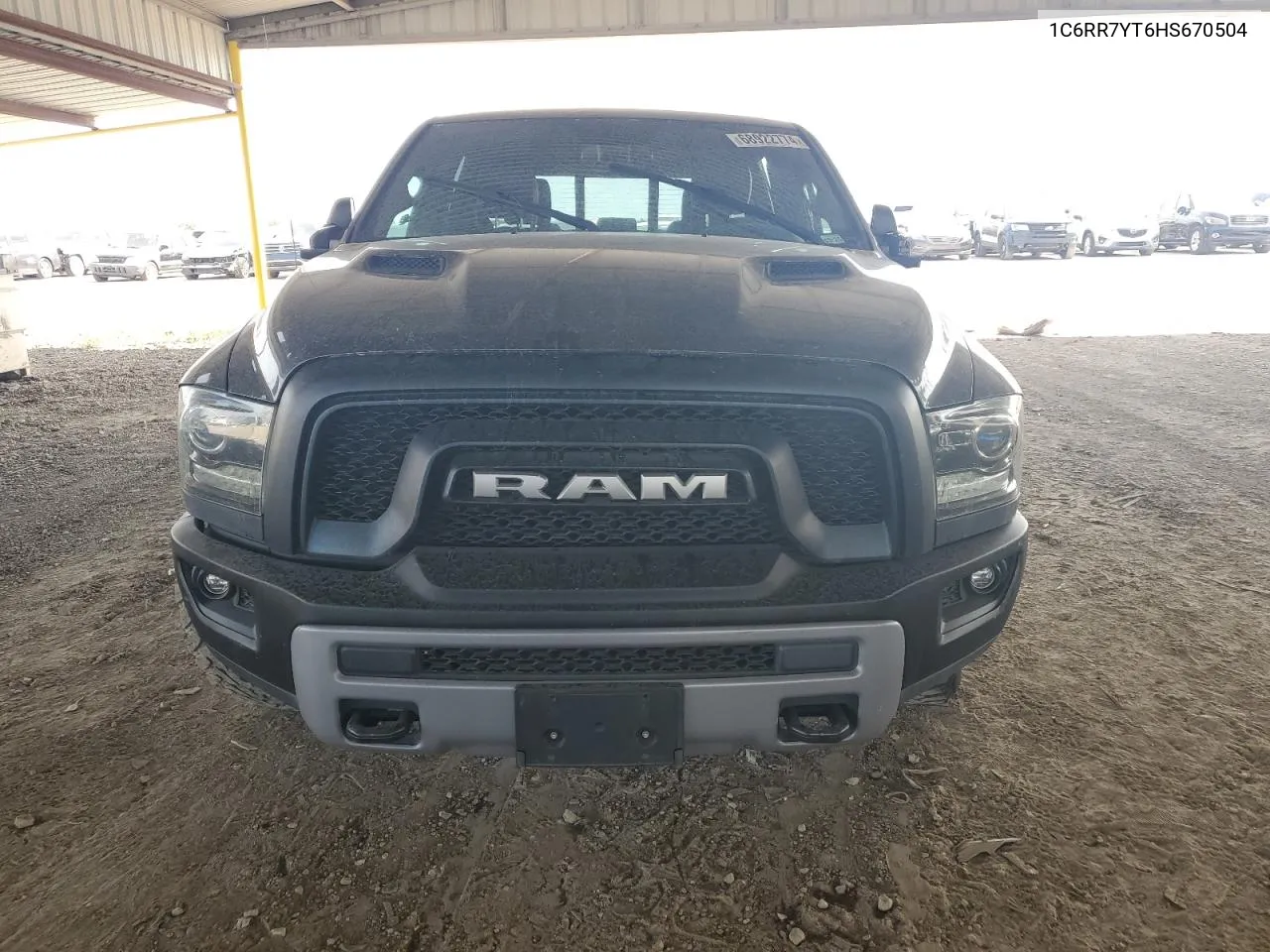 1C6RR7YT6HS670504 2017 Ram 1500 Rebel