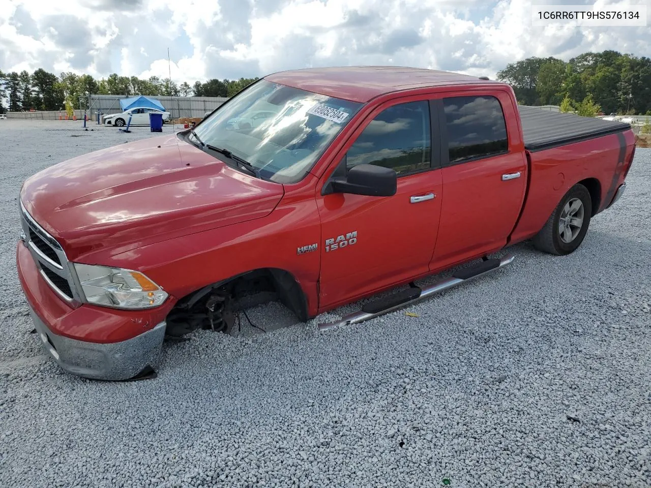 2017 Ram 1500 Slt VIN: 1C6RR6TT9HS576134 Lot: 69052504