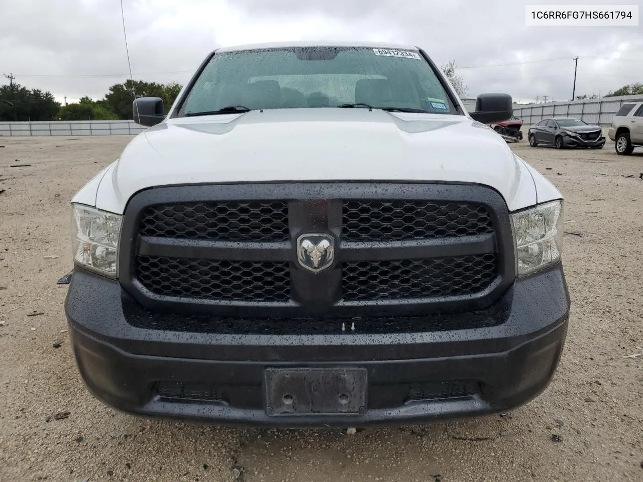 2017 Ram 1500 St VIN: 1C6RR6FG7HS661794 Lot: 69412334