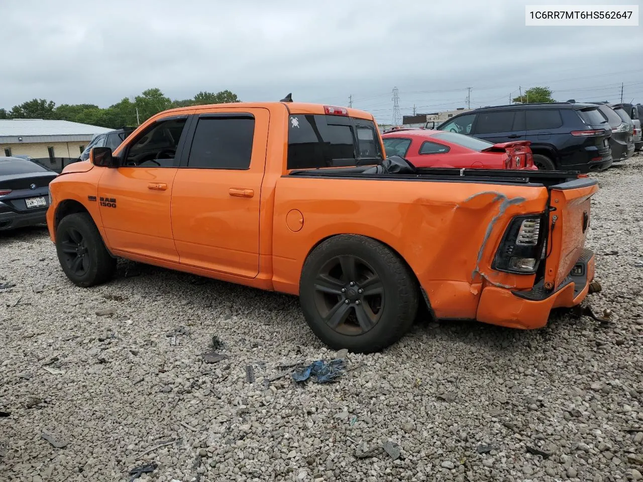 2017 Ram 1500 Sport VIN: 1C6RR7MT6HS562647 Lot: 69457324