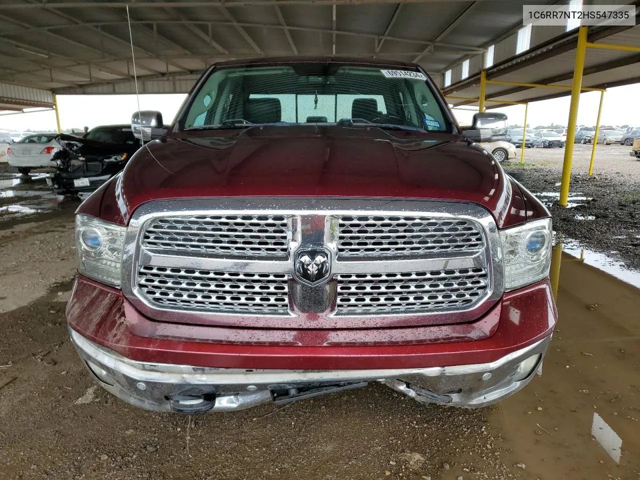 2017 Ram 1500 Laramie VIN: 1C6RR7NT2HS547335 Lot: 69514234