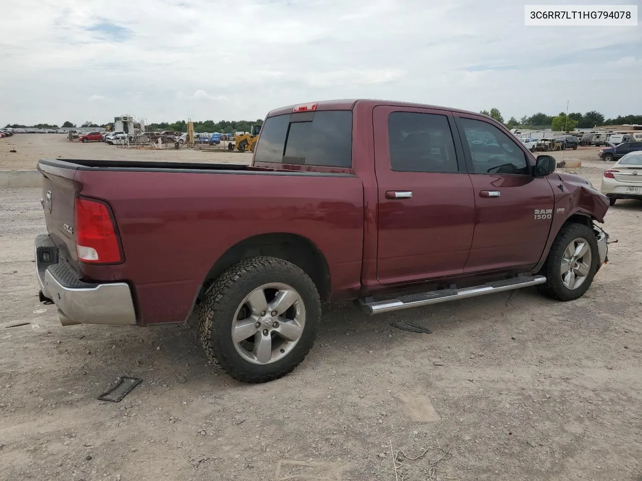 2017 Ram 1500 Slt VIN: 3C6RR7LT1HG794078 Lot: 69566854