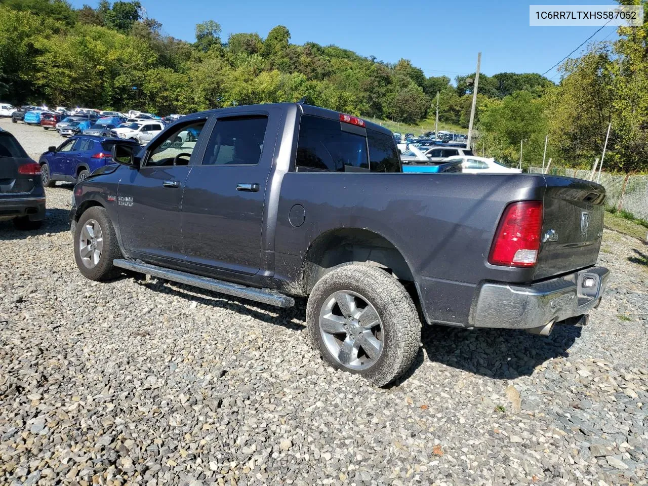 2017 Ram 1500 Slt VIN: 1C6RR7LTXHS587052 Lot: 69870144