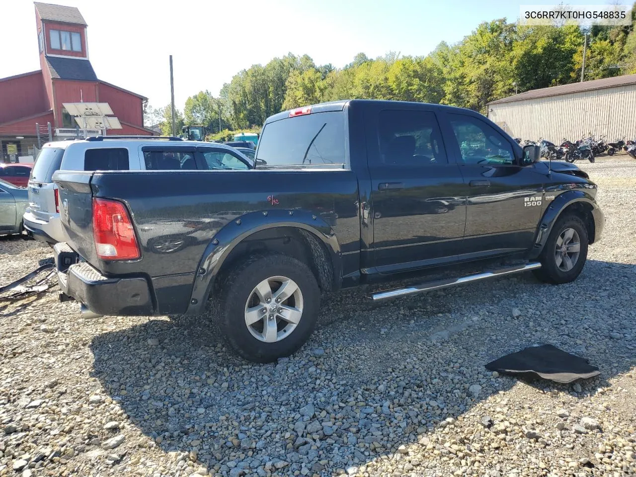 2017 Ram 1500 St VIN: 3C6RR7KT0HG548835 Lot: 69928844