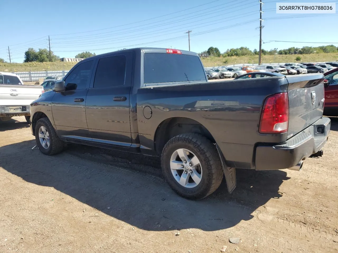 2017 Ram 1500 St VIN: 3C6RR7KT8HG788036 Lot: 70077794