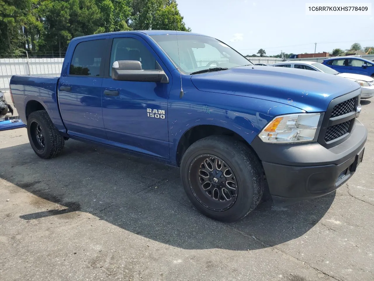 2017 Ram 1500 St VIN: 1C6RR7KGXHS778409 Lot: 70288924