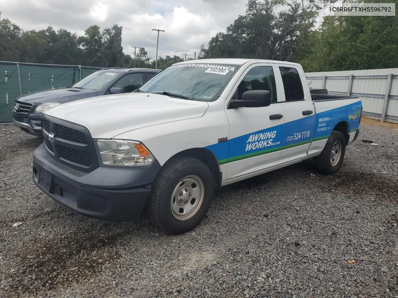 2017 Ram 1500 St VIN: 1C6RR6FTXHS596792 Lot: 70467894