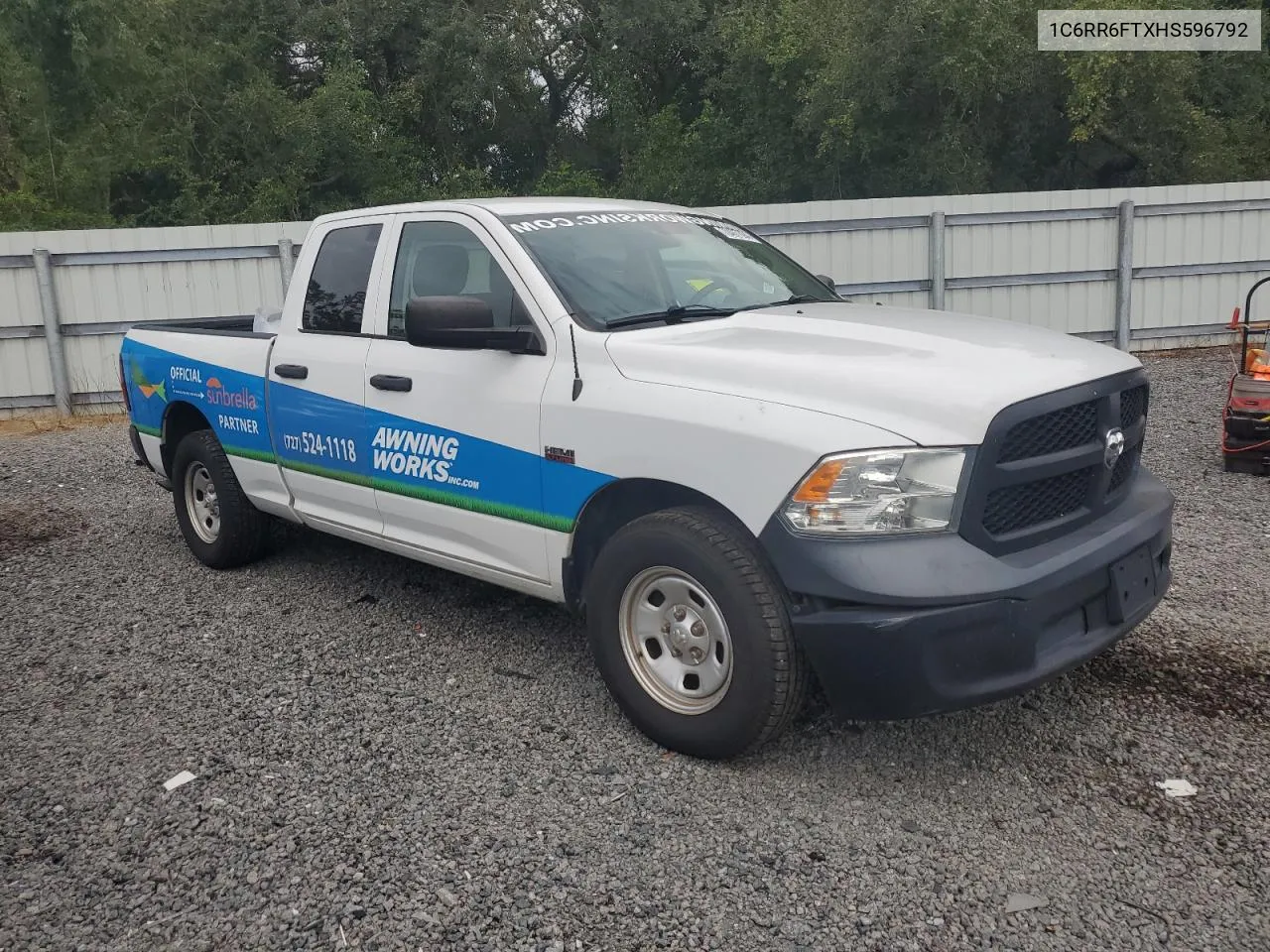 2017 Ram 1500 St VIN: 1C6RR6FTXHS596792 Lot: 70467894